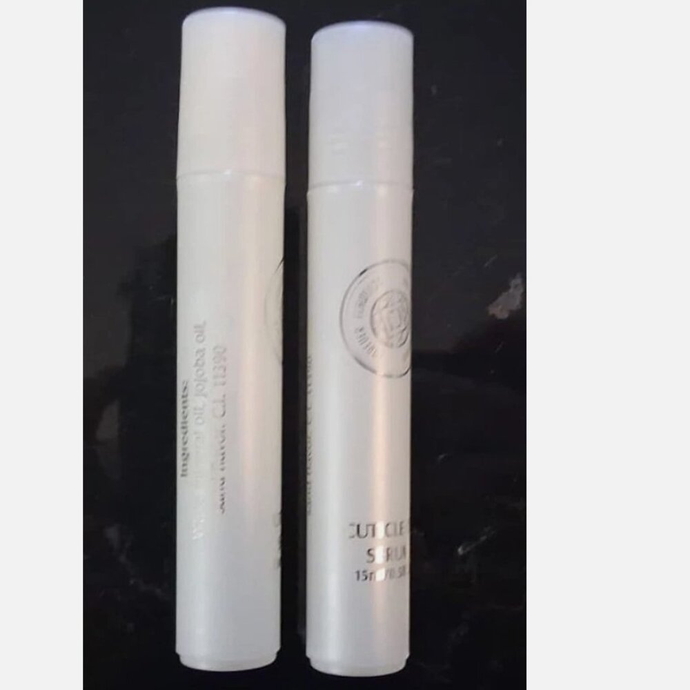 2 FOREVER FLAWLESS CUTICLE OIL SERUM-WHITE MINERAL-JOJOBA OIL-0.5 oz/15 ml EACH